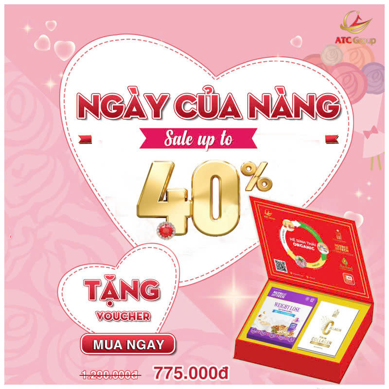 COMBO 20/10 Khỏe Đẹp Hạnh Phúc